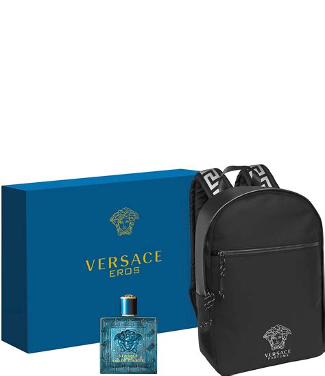 versace couple perfume|women Versace perfume with backpack.